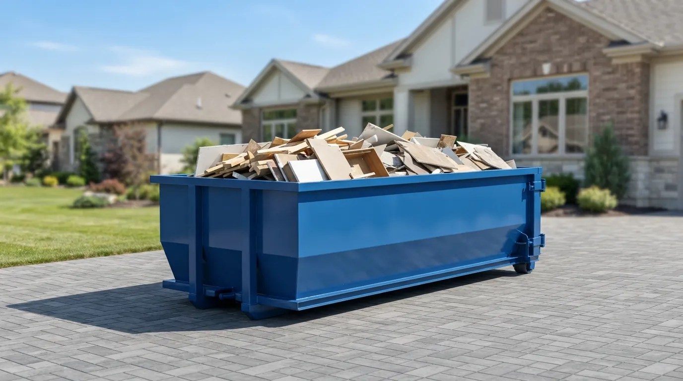 20 yard dumpster rental from our Diamond Bar fleet